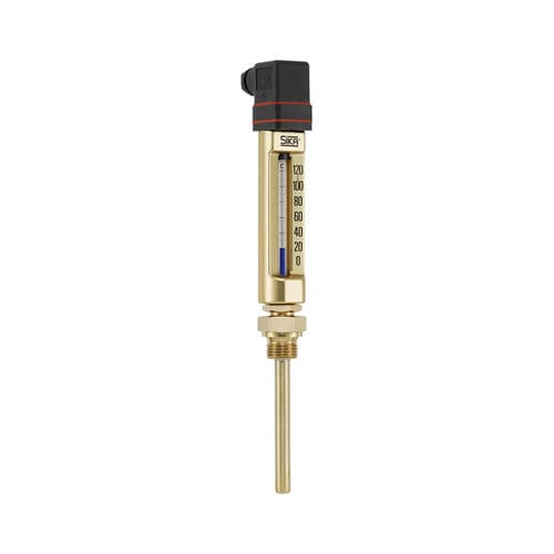Termometro con sonda - K 122 - SIKA - a lettura diretta / °C / avvitabile