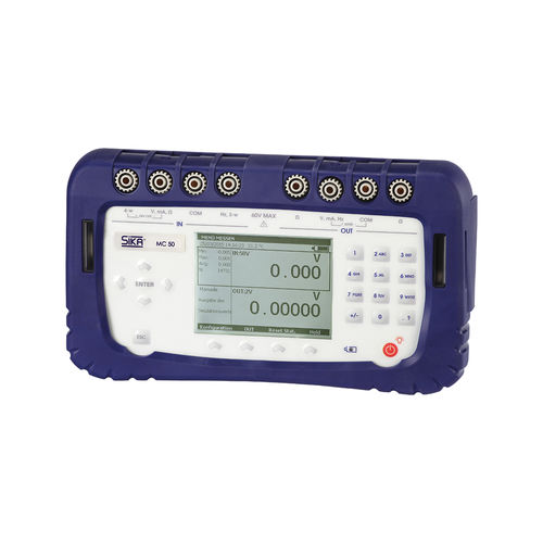 Calibratore di temperatura - MC 50.2  - SIKA - multifunzione / di segnale / per  termocoppia