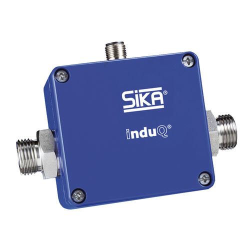 Misuratore di portata magnetico - VMI 07 - SIKA - volumetrico / per liquidi conduttori / DN8 - 1/4"
