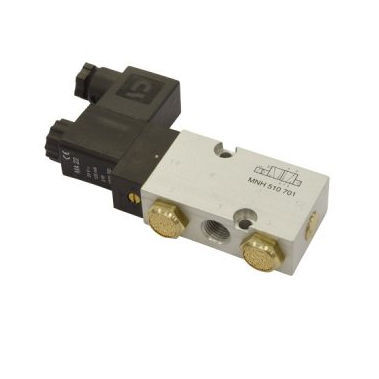 Distributore pneumatico a cassetto - SOMAS - a comando elettrico / in acciaio inossidabile