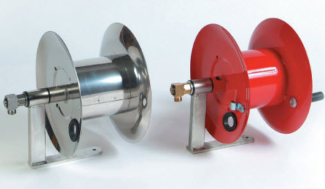 Avvolgitore per tubo - MAGNUM MINI - SAURO ROSSI & C. Snc - Avvolgitubo Hose-reel - manuale / fisso