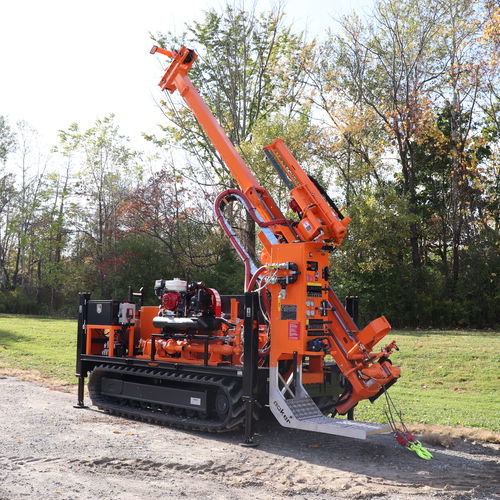 Perforatrice multifunzione - REBEL XL - Acker Drill Company - cingolata / rotativa / con motore diesel