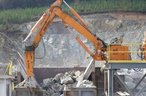 Demolitore con braccio - max. 9 660 kg | MRH series - Breaker Technology, LTD.