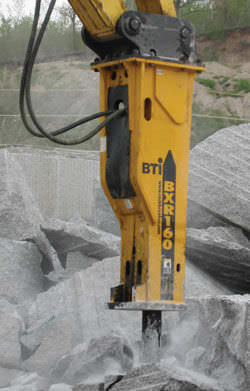 Demolitore idraulico - BXR series - Breaker Technology, LTD.