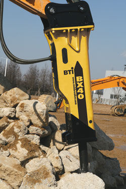 Demolitore idraulico - BX series - Breaker Technology, LTD.