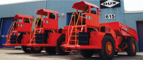 Dumper articolato - DT-20T - DUX MACHINERY CORPORATION - elettrico / sotterraneo