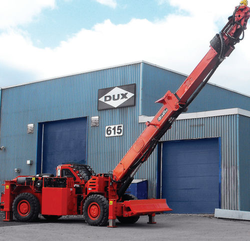 Macchina di spurgo meccanico per tunnel - DS30RB/LP - DUX MACHINERY CORPORATION - per miniera