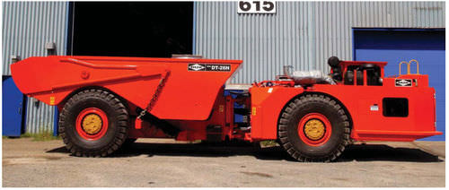 Dumper articolato - DT-26N - DUX MACHINERY CORPORATION - elettrico / per miniera sotterranea