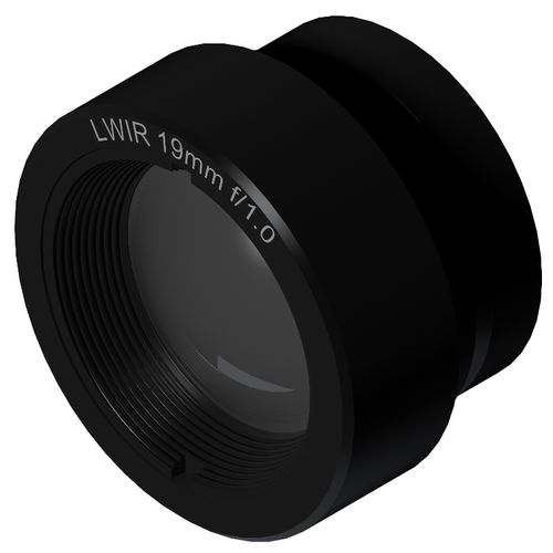 Obiettivo per telecamera a fuoco fisso - 15056_100 - Umicore Electronic Materials - ad infrarossi / per acquisizione di immagini termiche / ad alta risoluzione