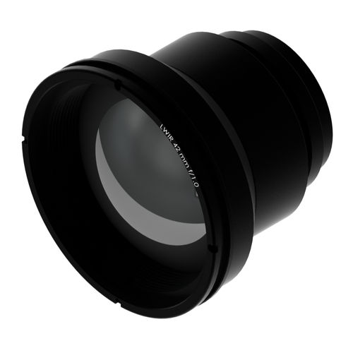 Obiettivo per telecamera a fuoco fisso - 18027_100 - Umicore Electronic Materials - ad infrarossi / per acquisizione di immagini termiche / ad alta risoluzione