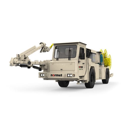Spruzzatrice di calcestruzzo - SPRAYMEC MF 050 VC SD - Normet - elettrica / a batteria