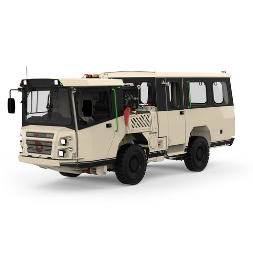 Veicolo per trasporto di passeggeri - VARIOMEC XS 115 PER - Normet - per miniera sotterranea / diesel