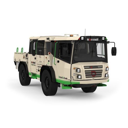 Veicolo per miniera sotterranea - VARIOMEC XS 035 CREW SD - Normet - per traforamento (tunnel) / elettrico