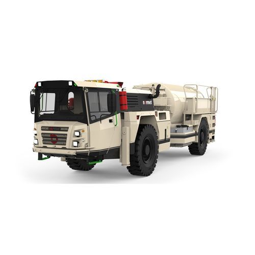 Betoniera con motore diesel - UTIMEC LF 700 - Normet - mobile / per miniera sotterranea
