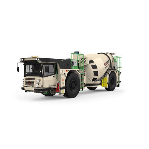 Betoniera elettrica - UTIMEC XL 1100 AGITATOR ED - Normet - mobile / per miniera sotterranea