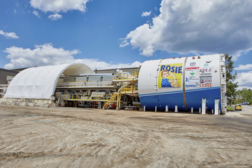 Fresa meccanica a piena sezione a scudo misto - XRE - The Robbins Company