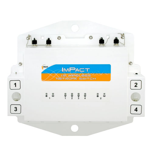 Switch Ethernet 4 porte - NS40 - Mine Site Technologies Pty Limited - con connessione wirelss / a parete / robusto