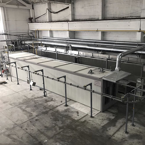 Forno di verniciatura a polvere - STR TEKNIK MAKINA - ad aria calda