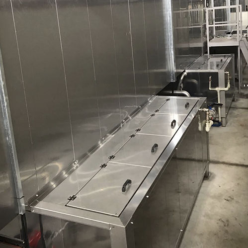 Linea di lavaggio ad acqua - STR TEKNIK MAKINA - a solvente / a spruzzo / automatica