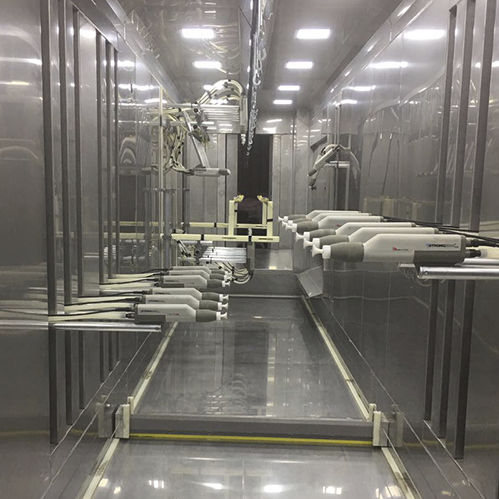 Cabina di verniciatura a polvere per pezzi di ricambio - STR TEKNIK MAKINA - automatica
