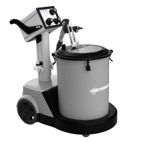 Macchina di verniciatura a polvere con pistola elettrostatica - New Elite - STR TEKNIK MAKINA