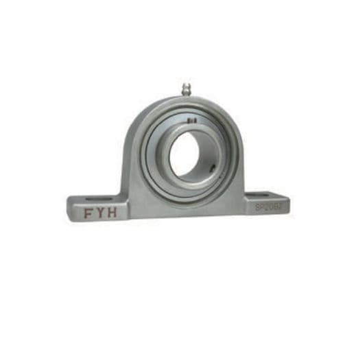 Bronzina con piastre - UCSP-S6 series  - FYH - in acciaio inossidabile / in plastica / montata con bloccaggio a viti