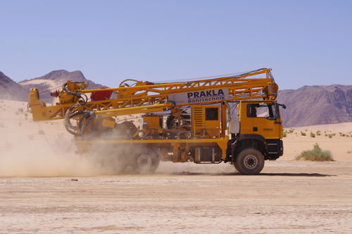 Perforatrice di esplorazione - RB 50 - BAUER Maschinen GmbH - geotecnica / di pozzi geotermici / rotativa