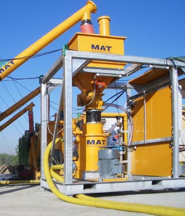 Trasportatore mescolatore di malta - BAUER Maschinen GmbH
