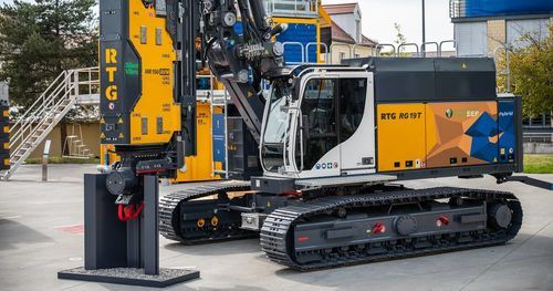 Battipalo vibrante - BAUER Maschinen GmbH - idraulico / per palancole