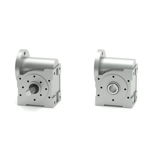 Riduttore a vite senza fine - SN15 - Ruhrgetriebe KG - ad assi ortogonali / ad albero pieno / 0.5 - 1 Nm