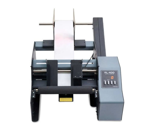 Applicatore di etichette semiautomatico - PL400 - Primera Technology - per sacchi / per imballaggi / per l'industria agroalimentare
