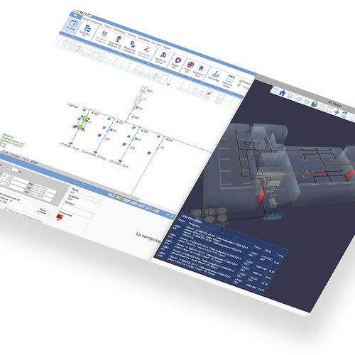 Software di calcolo elettrico - elec calc™ BIM - TRACE SOFTWARE INTERNATIONAL - di progettazione elettrica / BIM / di dimensionamento