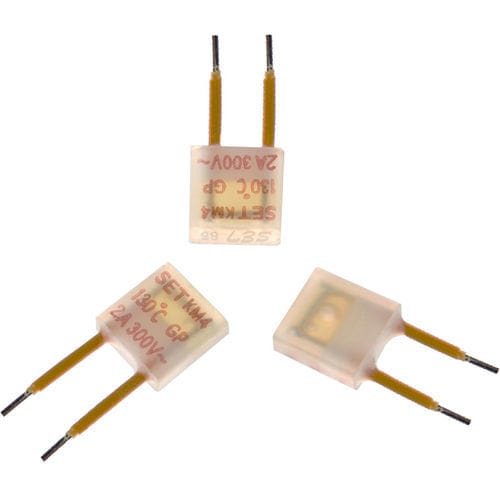 Fusibile radiale - KM series - Xiamen SET electronics Co.,Ltd - termico / per batteria / per trasformatore