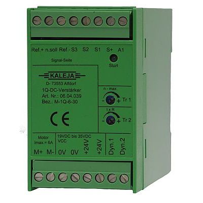 Controllore di velocità a spazzola - M-1Q-6-30 - KALEJA GmbH - DC / ingressi digitali / ad ingresso analogico