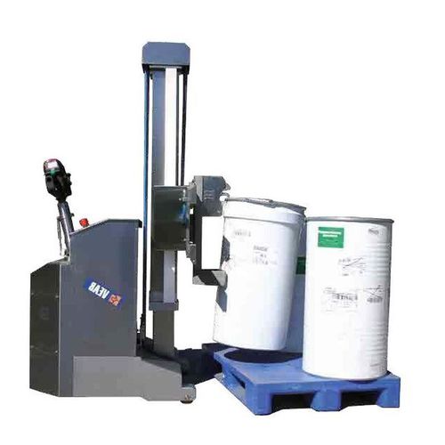 Accatastatore elettrico - BS120 ET PF rid - VEAB - a timone con guida da terra / 24 V / da trasporto