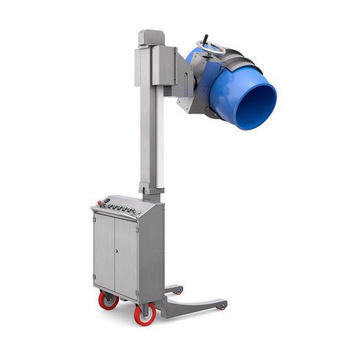 Ribaltatore elettrico - BS120 DVLE - VEAB - fusto / elevabile / in acciaio inossidabile