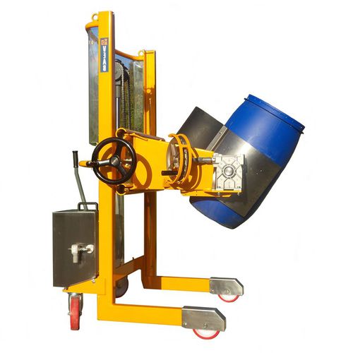 Accatastatore pneumatico - BS91 DVP - VEAB - idraulico / a timone con guida da terra / per fusti
