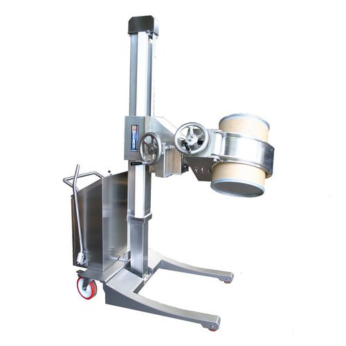 Accatastatore con rotazione di fusto - BS120 DVLP - VEAB - idraulico / pneumatico / a timone con guida da terra