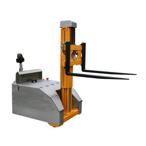 Accatastatore elettrico - BS106 - VEAB - idraulico / a guida a bordo / 24 V