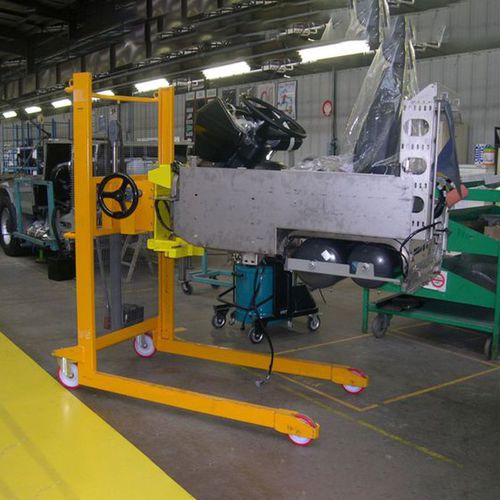 Ribaltatore manuale - BS91 LZB - VEAB - mobile / elevabile / in acciaio inossidabile