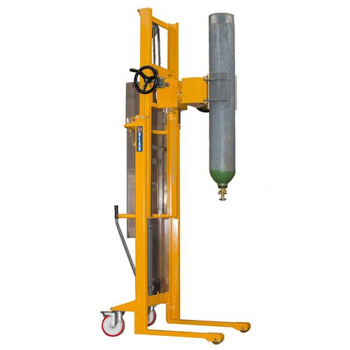 Ribaltatore manuale - BS91 B - VEAB - per container / elevabile