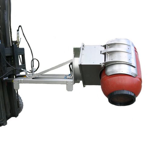 Ribaltatore idraulico - BS89 DVLI - VEAB - fusto / per carrello elevatore / ATEX