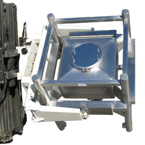 Ribaltatore idraulico - BS121 IBC - VEAB - per contenitori IBC / per carrello elevatore / ATEX