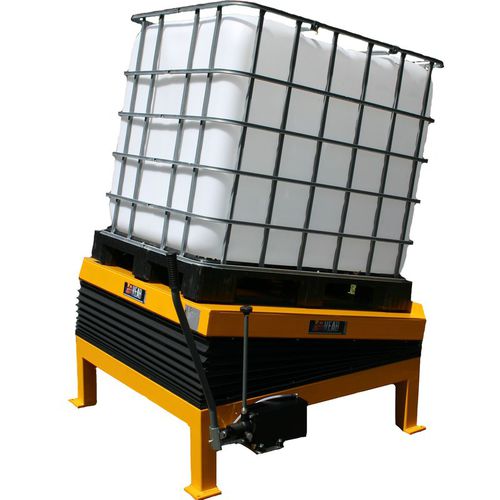 Tavola elevatrice basculante - BS108 - VEAB - a soffietto / manuale / stazionaria