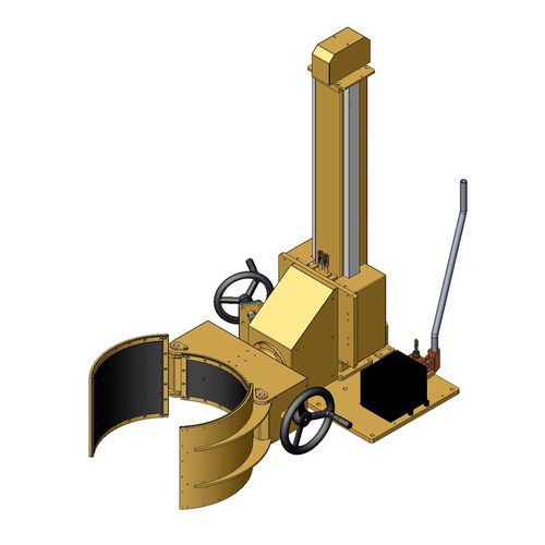 Ribaltatore pneumatico - BS103 F - VEAB - manuale / fusto / fisso