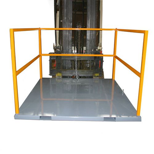 Piattaforma di sollevamento montata su carrello elevatore - BS100 PALLET - VEAB