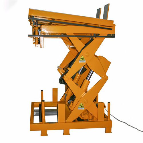 Tavola elevatrice a doppia forbice - BS130 I - VEAB - elettrica / stazionaria / basculante