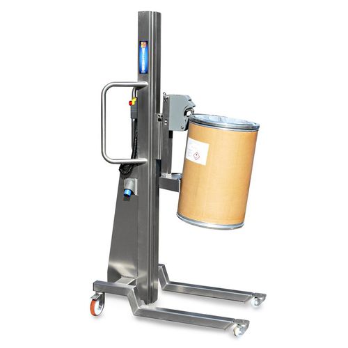 Sollevafusti manuale - BS120 SL85 - VEAB - a colonne / con presa / per fusti