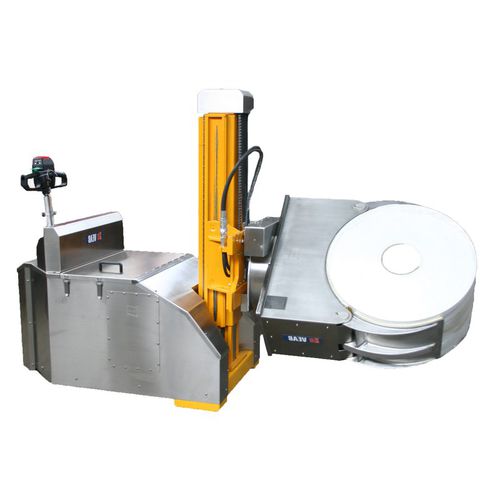 Ribaltatore per bobine - BS106 DVLI BOBINE - VEAB - elettroidraulico / mobile / elevabile