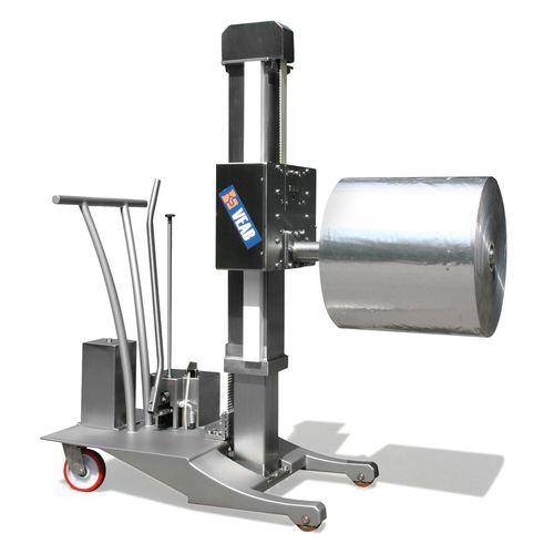 Sistema di sollevamento per avvolgitore - BS120 PB - VEAB - idraulico / a colonne / con presa